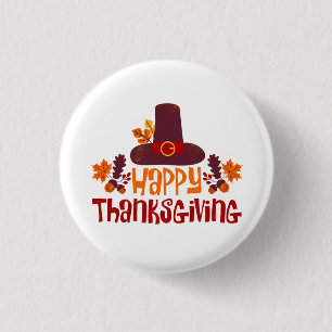 Frohes Erntedankfest Button