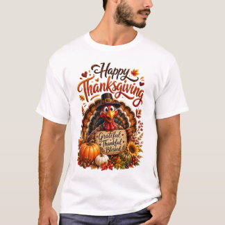 Frohes Erntedankfest – Dankbar und Erkenntlich T-Shirt