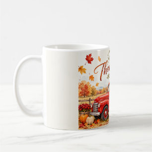Frohes Erntedankfest Danke  Kaffeetasse