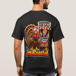 Frohes Erntedankfest & ich bin gerösteter Truthahn T-Shirt