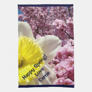 Frohes Frühjahr! Liebe Von Ihren Küchentüchern Geschirrtuch