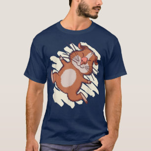 Frohes Guinea Schwein I Niedlich Guinea Schwein I T-Shirt