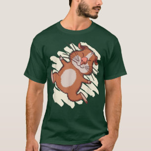 Frohes Guinea Schwein I Niedlich Guinea Schwein I T-Shirt