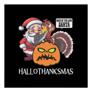 Frohes Hallothanksmas Poster