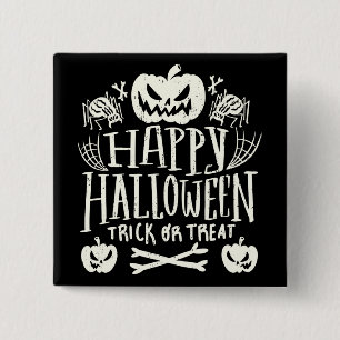 Frohes Halloween 2023 - Gruselige Jahreszeit Button