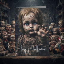 Frohes Halloween | Antike Puppe will spielen?