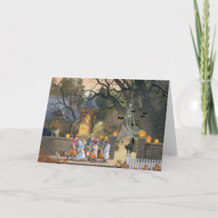 frohes Halloween  Feiertagskarte