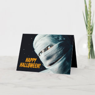 Frohes Halloween für jeden Mumien Humor Feiertagskarte