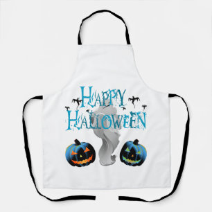 Frohes Halloween-Gespenst -Halloween-Kostüm Pumkin Schürze