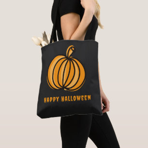 Frohes Halloween Kürbis Tasche