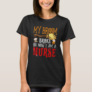 Frohes Halloween Mein Besen ist kaputt gegangen, j T-Shirt