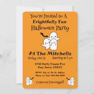 Frohes Halloween-Party Einladung