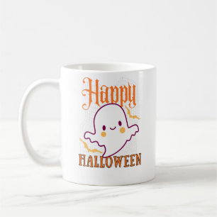 Frohes Halloween Süßer Geist Gruselige Saison Kaff Kaffeetasse