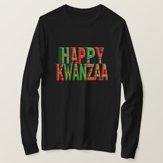 Frohes Kwanzaa T-Shirt (Design vorne)