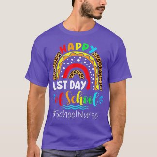Frohes letztes Schulkrankenhaus Lehrer Sommerfest T-Shirt