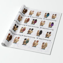 Frohes Mama Watercolor am Muttertag