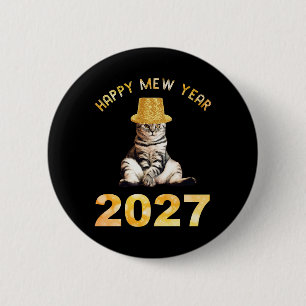 Frohes Mew Jahr 2027 Button