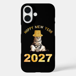 Frohes Mew Jahr 2027 iPhone 16 Hülle