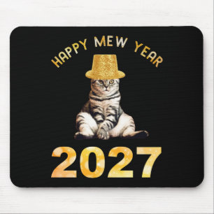 Frohes Mew Jahr 2027 Mousepad