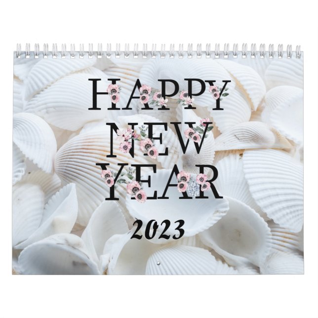 Frohes neues Jahr 2023, Tiere Kalender (Titelbild)