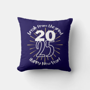 Frohes Neues Jahr 2025 BFTG-Pillow Kissen