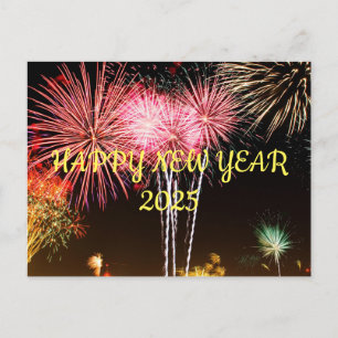 FROHES NEUES JAHR 2025 POSTKARTE