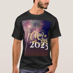 "Frohes neues Jahr 2025" T-Shirt