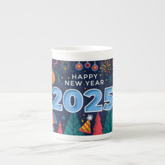 Frohes neues Jahr 2025 Tasse & Cups