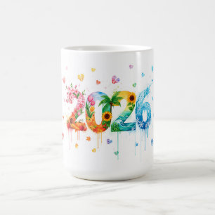 Frohes neues Jahr 2026: Ein Jahr der neuen Möglich Kaffeetasse