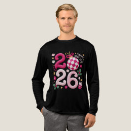 Frohes neues Jahr 2026 Familien-Matching-Kollektio Tri-Blend Shirt