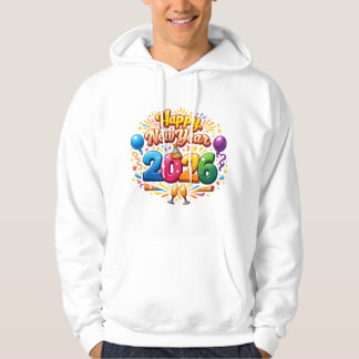 Frohes Neues Jahr 2026 Feier – Festliches Feuerwer Hoodie