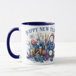 Frohes neues Jahr 2026 Kaffeetasse