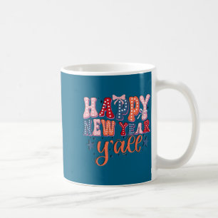 Frohes neues Jahr 2026 Party Countdown Neujahr Y'a Kaffeetasse