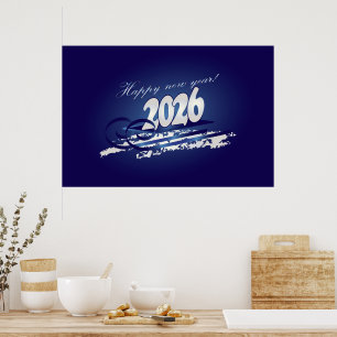 Frohes neues Jahr 2026 Poster