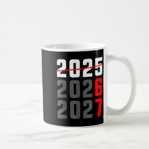 Frohes Neues Jahr 2026-Shirt Six Seven 67 Meme Gen Kaffeetasse