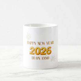 Frohes Neues Jahr 2026 Tasse
