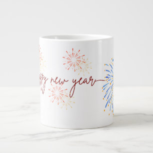 Frohes Neues Jahr 2026 Tasse – Feuerwerk & Feier