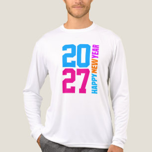 Frohes Neues Jahr 2027 Tri-Blend Shirt