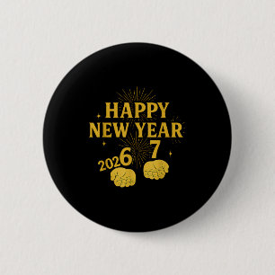 Frohes Neues Jahr 67 Meme – Lustige 2026 Feier Pa Button