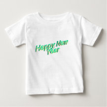 Frohes Neues Jahr Baby-Shirt 