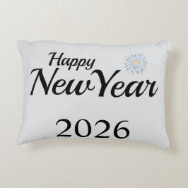 Frohes Neues Jahr Benutzerdefiniertes Geschenk Dekokissen