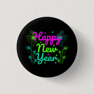 Frohes Neues Jahr  Button
