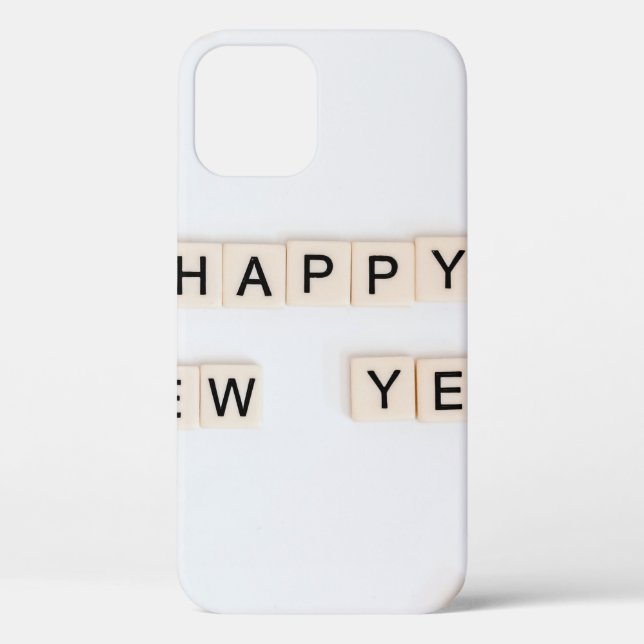 FROHES NEUES JAHR Case-Mate iPhone HÜLLE (Rückseite)