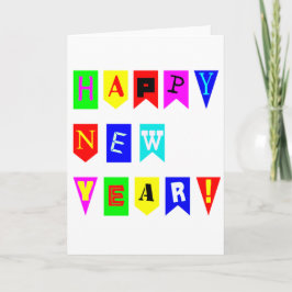 Frohes Neues Jahr Feiertagskarte