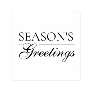 Frohes neues Jahr, frohe Weihnachten, Festtagszeit Permastempel