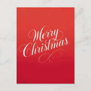 Frohes neues Jahr, frohe Weihnachten, Festtagszeit Postkarte