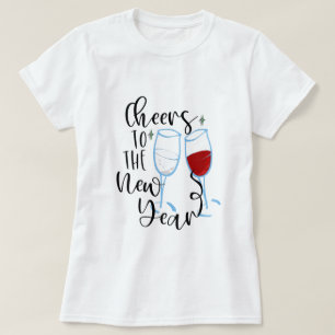 Frohes neues Jahr für den Silvester T-Shirt
