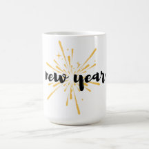 Frohes neues Jahr Kaffeepause Tasse