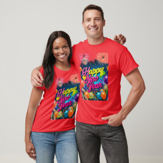 Frohes neues Jahr, neue Anfänge warten T-Shirt