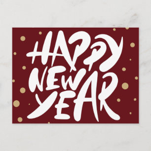 Frohes Neues Jahr Postkarte
